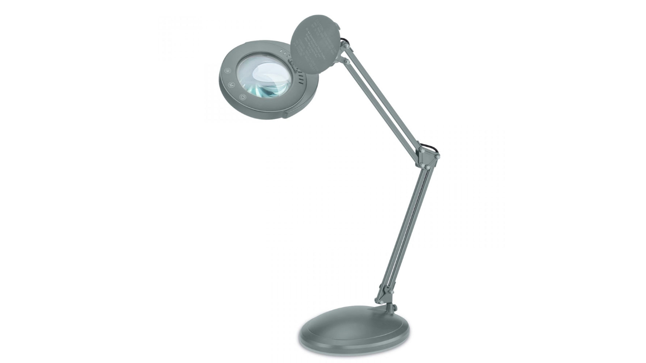 blue light blocking magnifying desk lamp